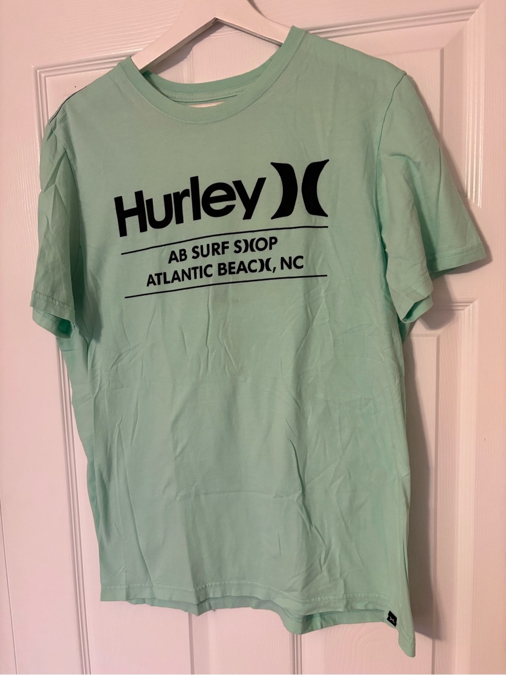 Vintage Hurley Mint Green Logo Tee